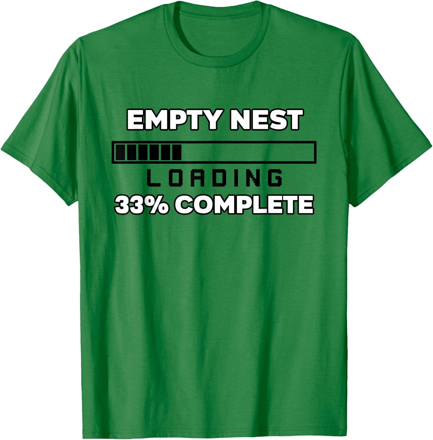 Empty Nest Loading 33 Full Empty Nester alone again T-Shirt - T-Shirt | Irish Green