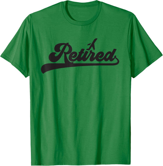 Retired Pilot Retirement Stewardess Gift Airplane Fly Shirt T-Shirt - T-Shirt | Irish Green