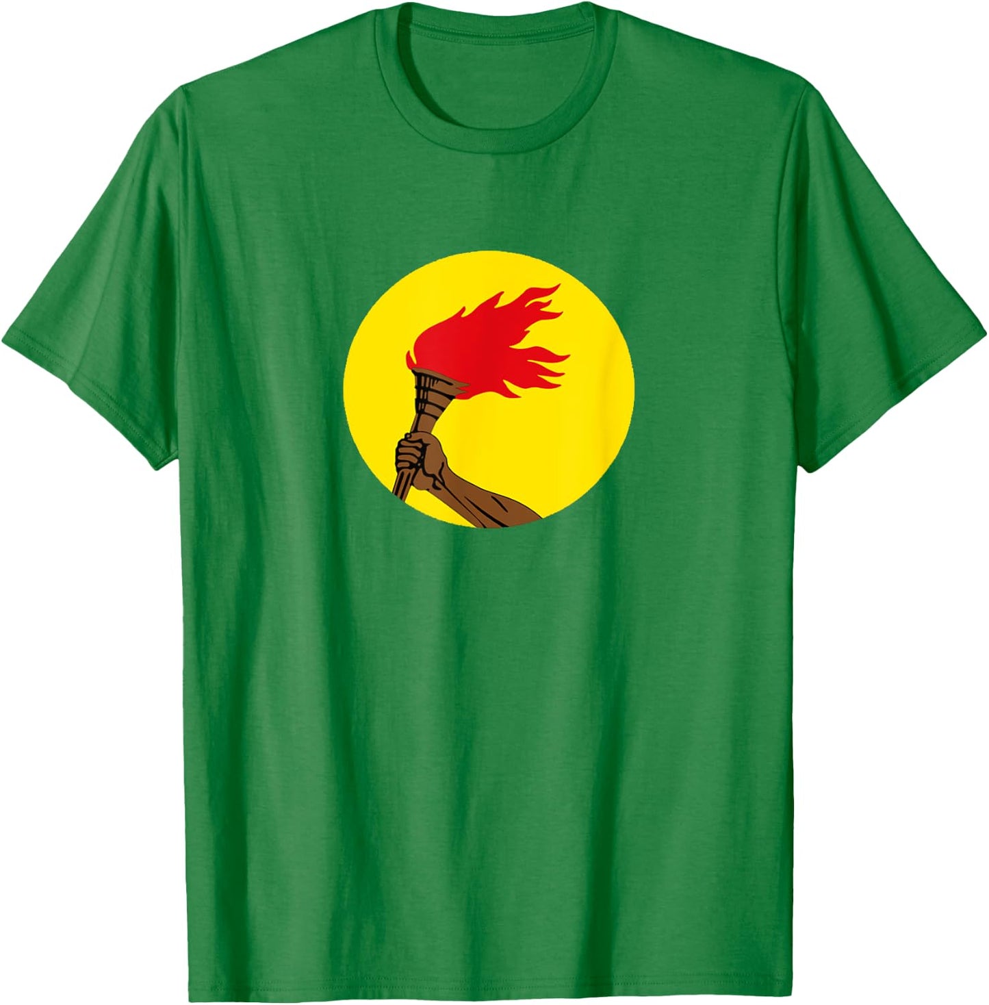 African History Shirts | Vintage ZAIRE Country Flag Symbol T-Shirt - T-Shirt | Irish Green