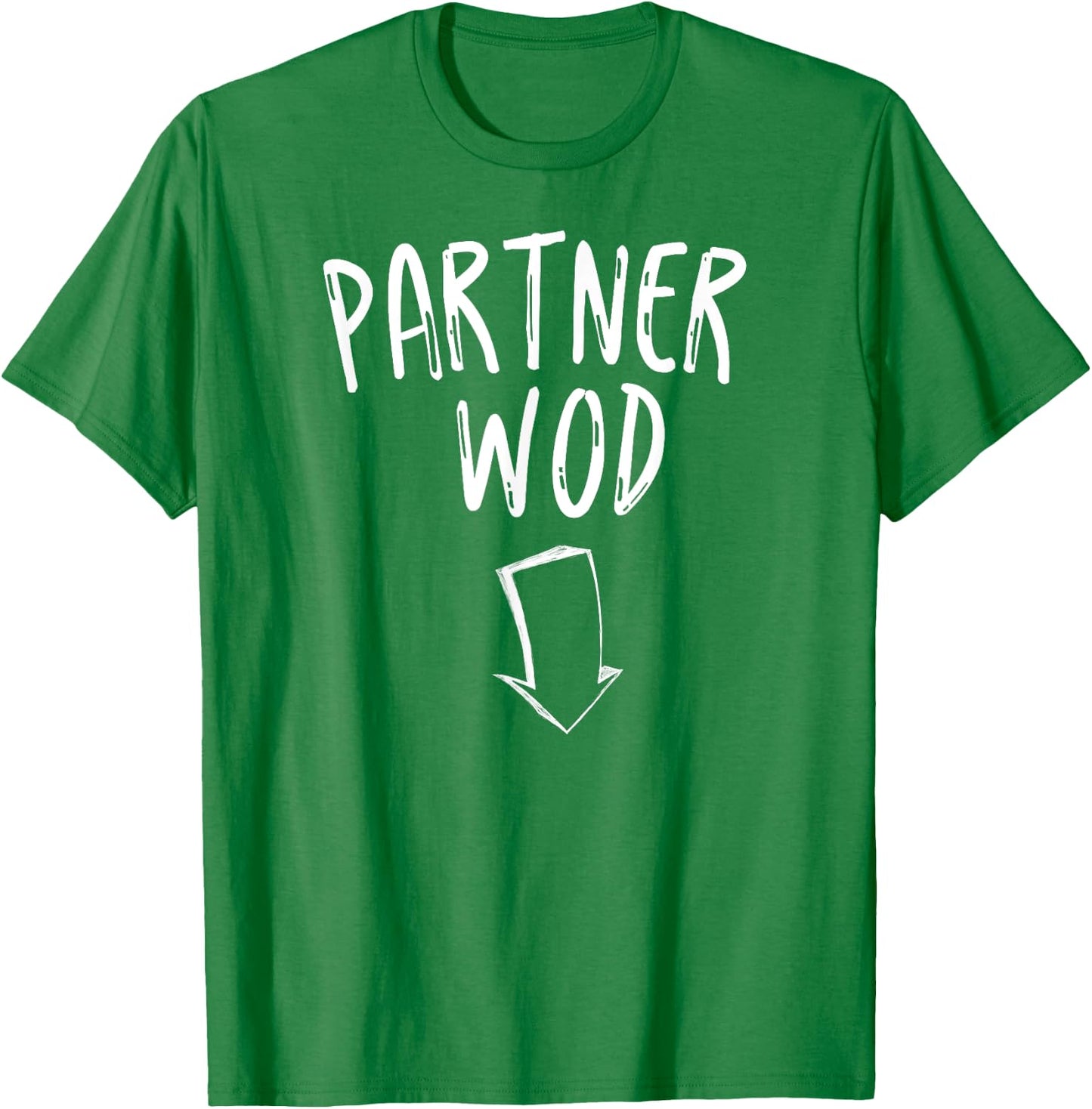 Pregnancy Announcement Workout Shirt Partner WOD T Shirt T-Shirt - T-Shirt | Irish Green