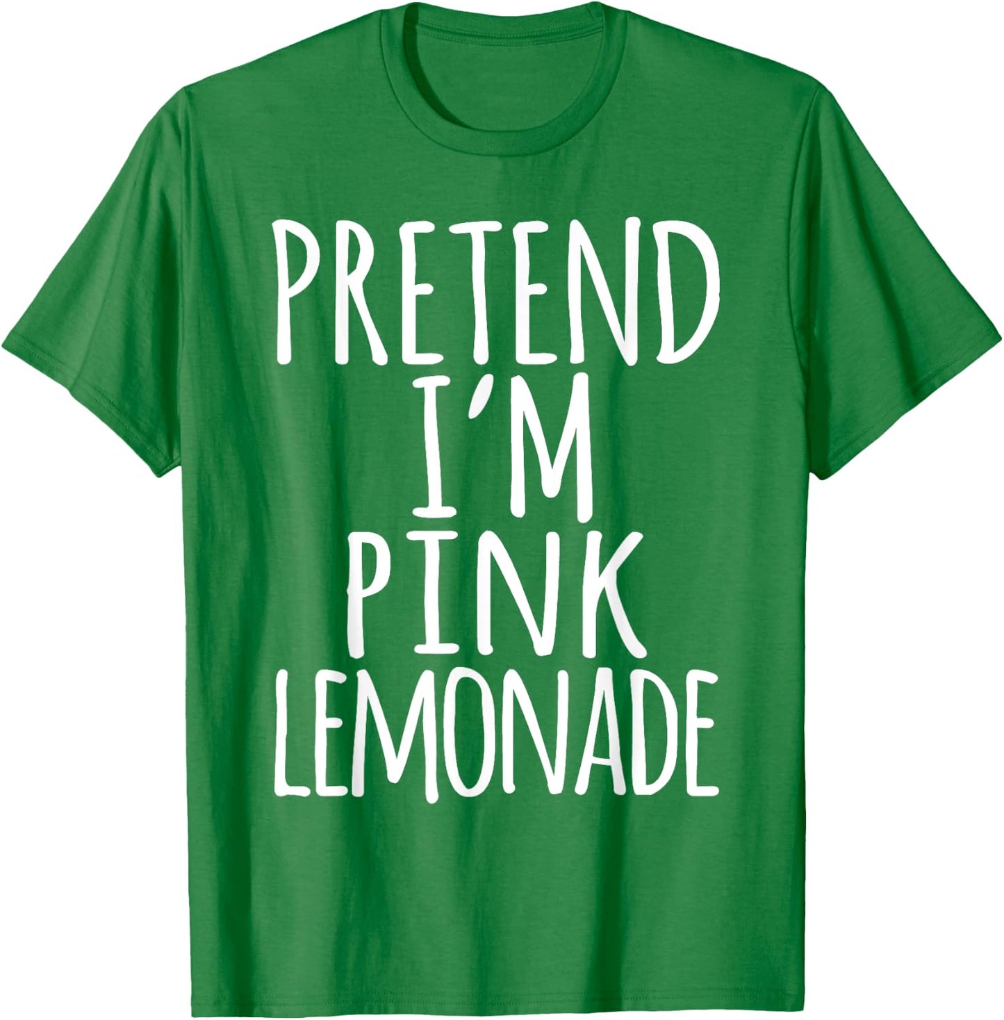 Funny Lazy Halloween Costume Shirt - Pink Lemonade Gift T-Shirt - T-Shirt | Irish Green