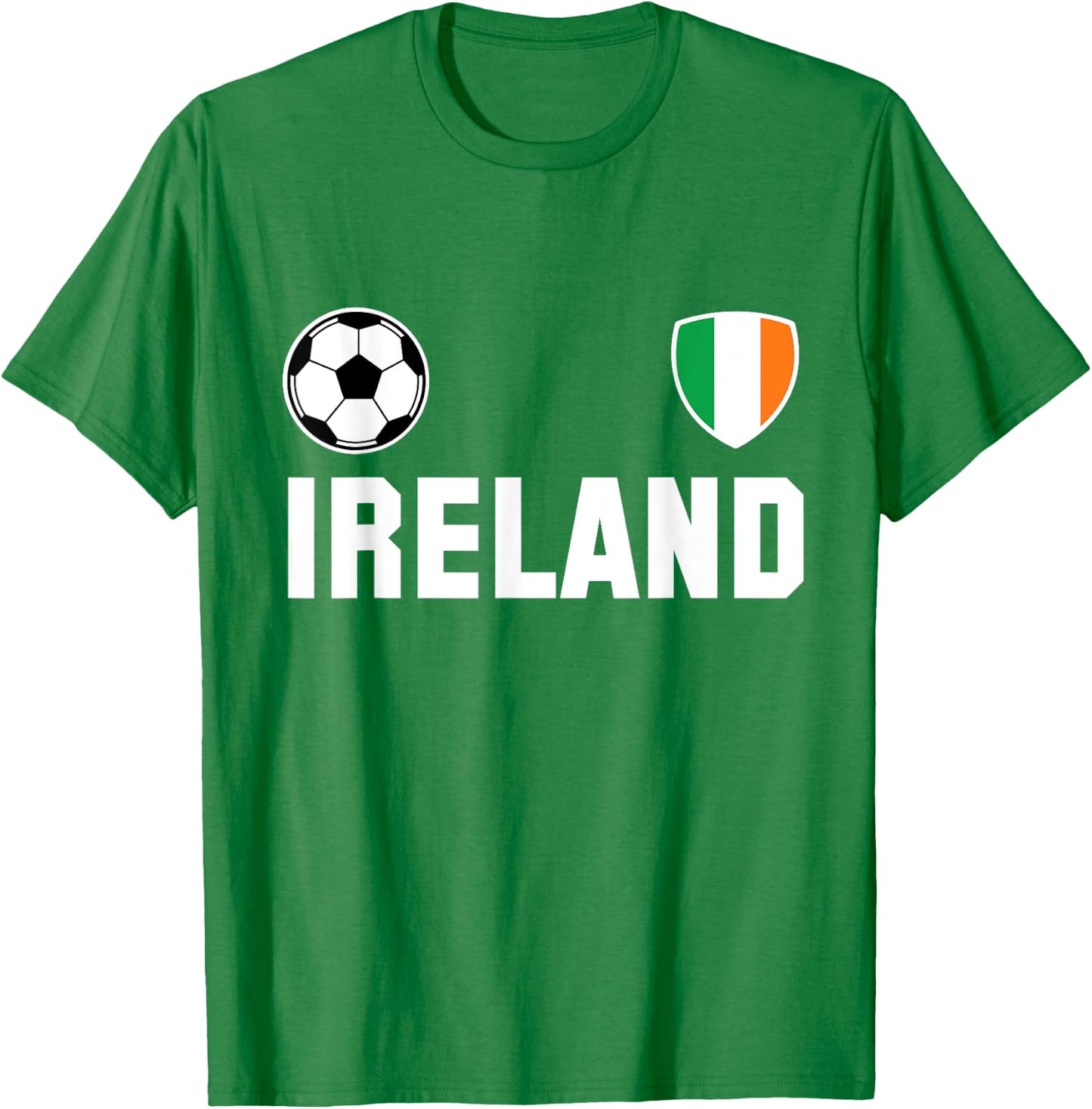 Ireland Soccer 2017, Football T-Shirt - T-Shirt | Irish Green