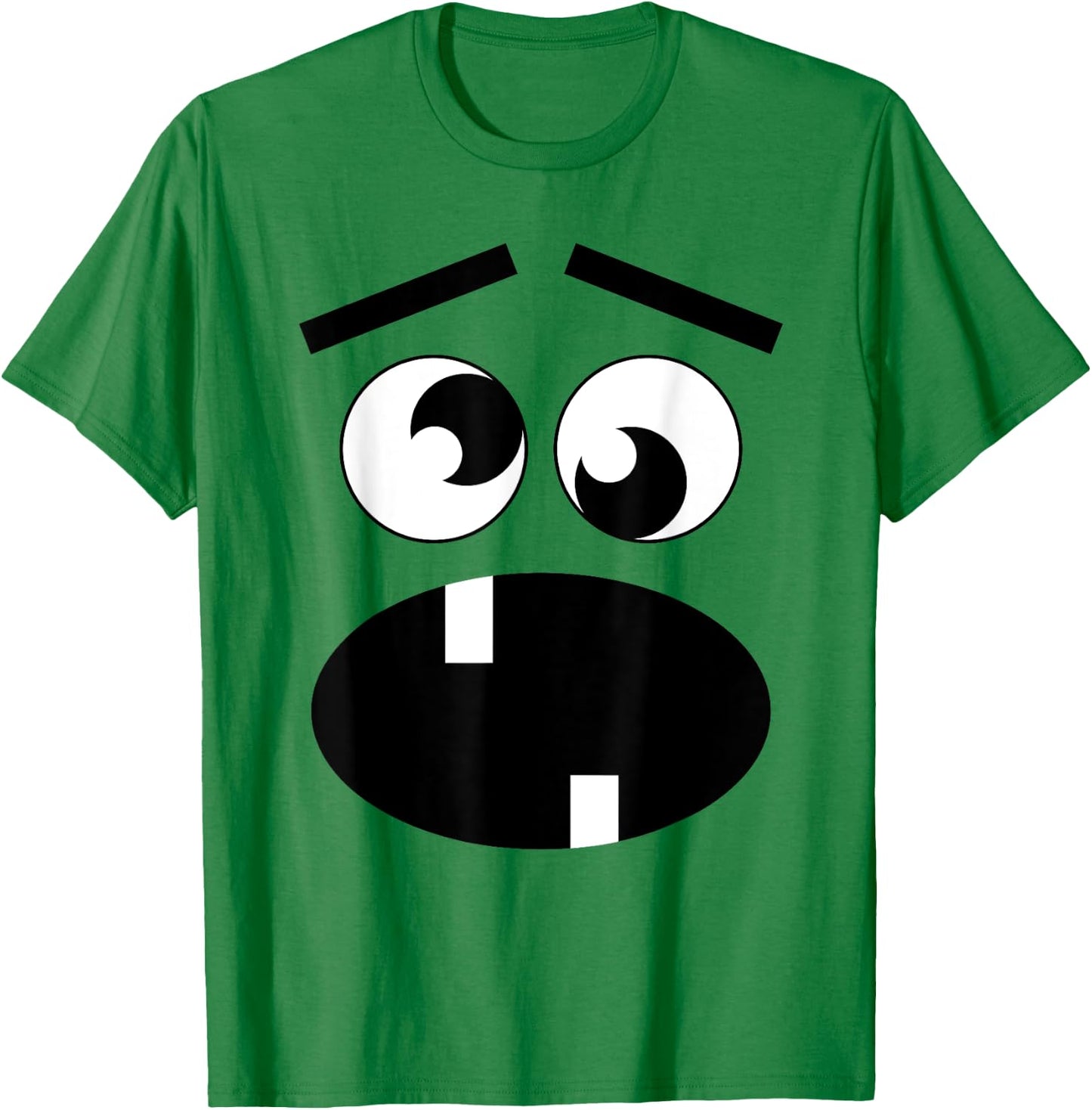 Creepy Carrots Face Halloween Costume Kids T-Shirt - T-Shirt | Irish Green