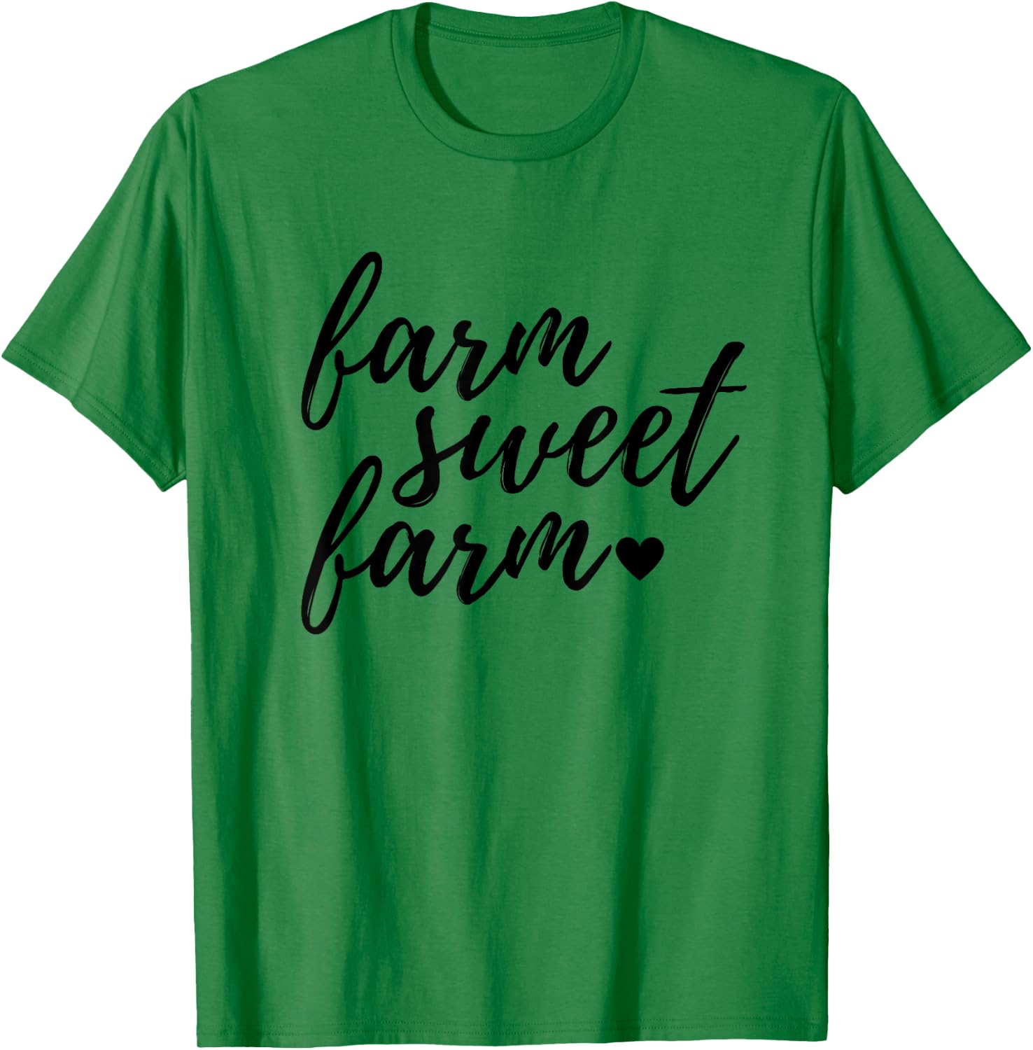 Women's Farm Sweet Farm Farmer Girl Shirt T-Shirt - T-Shirt | Irish Green