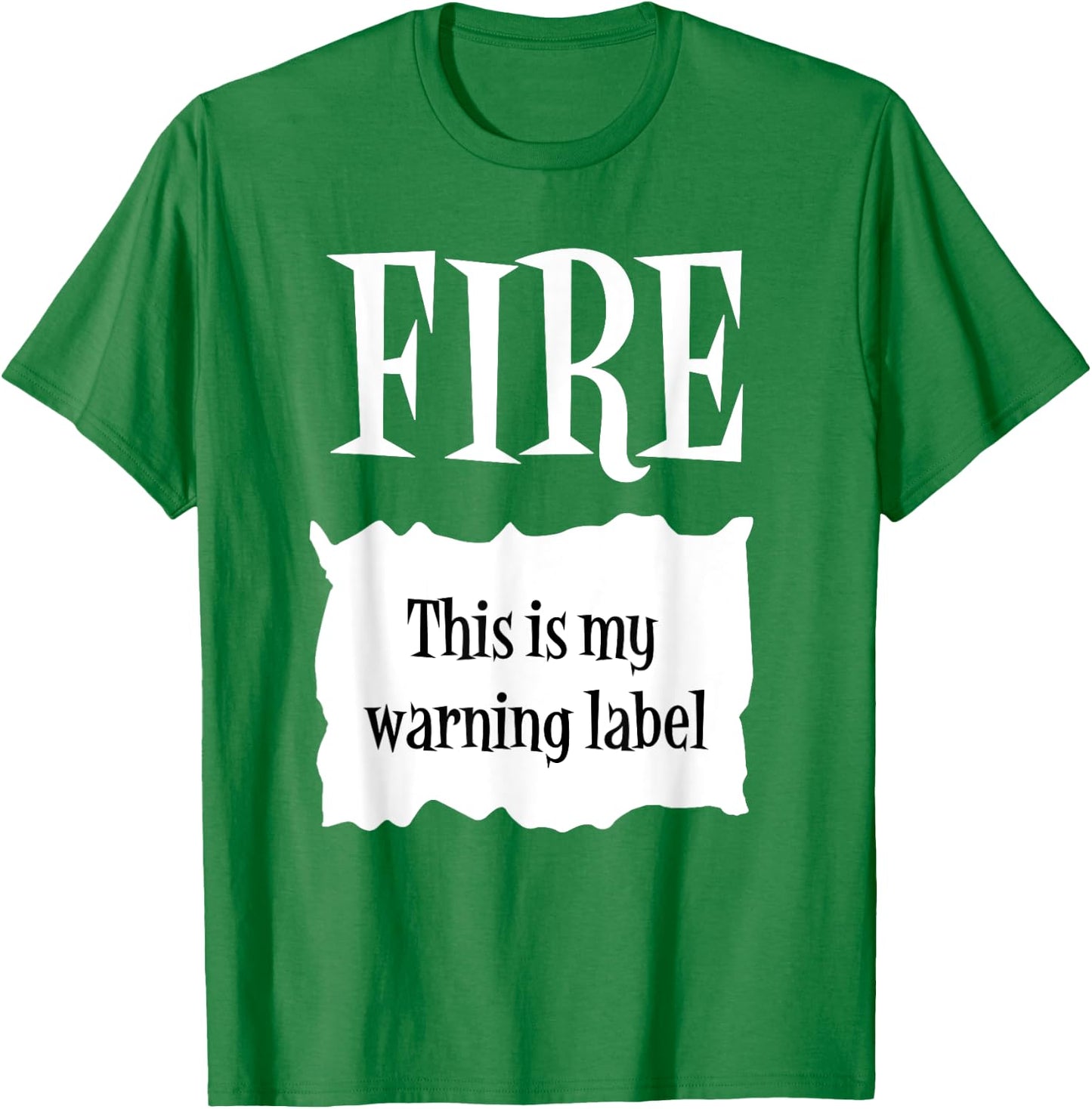 FIRE - Hot Packet Halloween Taco Costume T-Shirt - T-Shirt | Irish Green