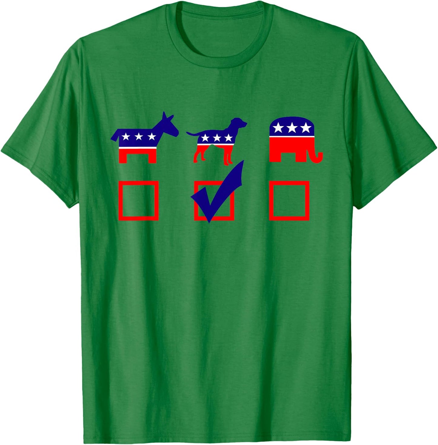 Vote Labrador For President Cool Dog Lover Shirt T-Shirt - T-Shirt | Irish Green