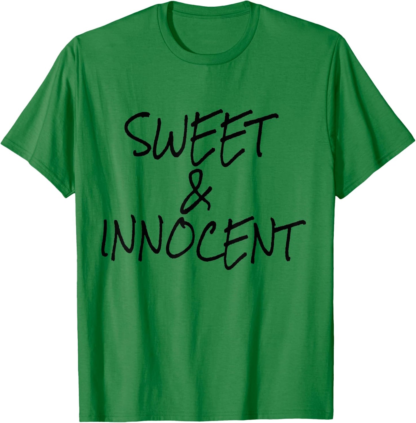 SWEET AND INNOCENT Gift Teenage Girl T-Shirt - T-Shirt | Irish Green