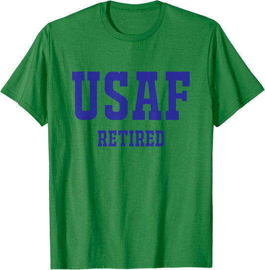 United States Air Force Retired Shirt T-Shirt - T-Shirt | Irish Green