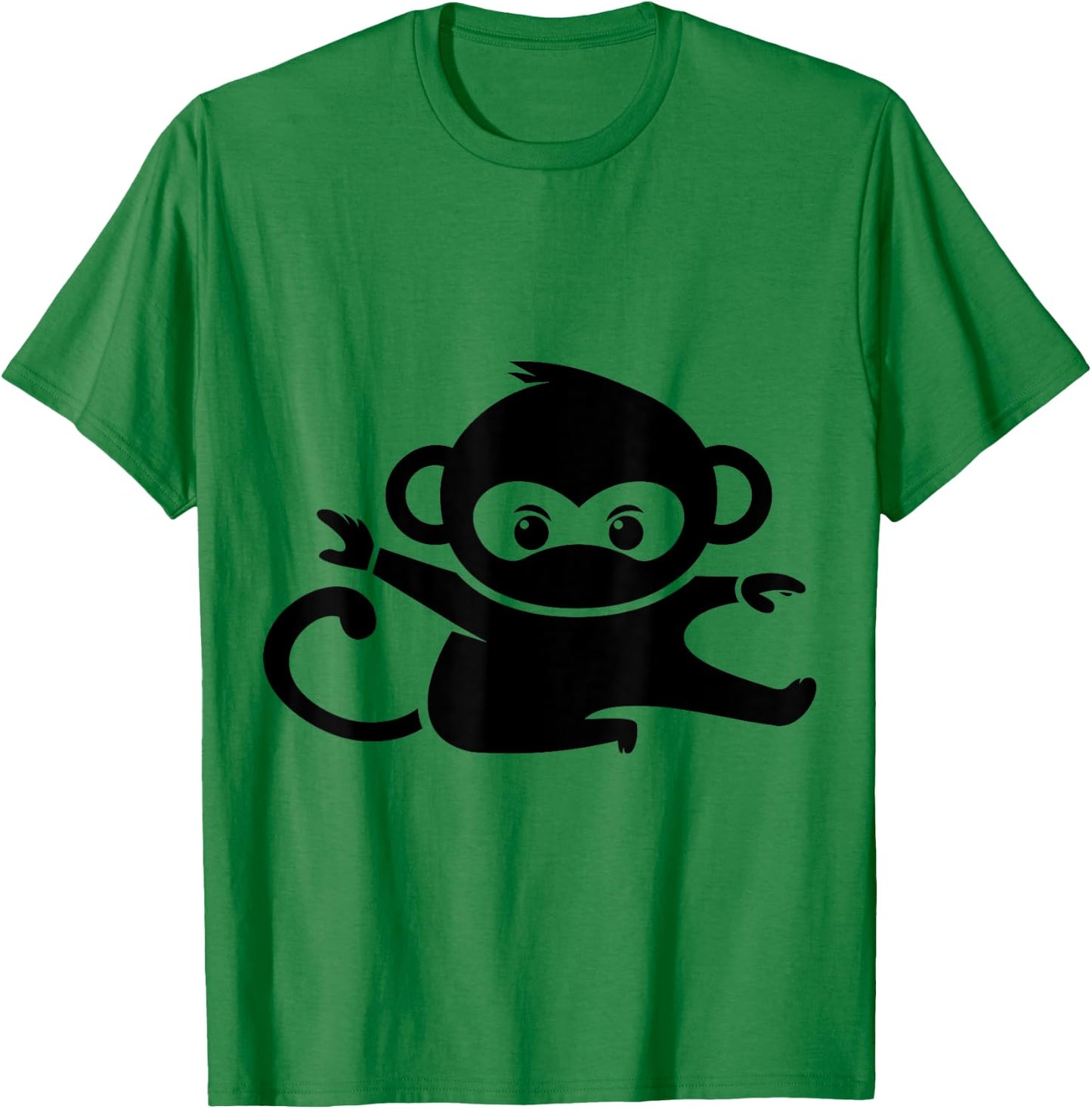 Ninja Monkey T-Shirt - T-Shirt | Irish Green