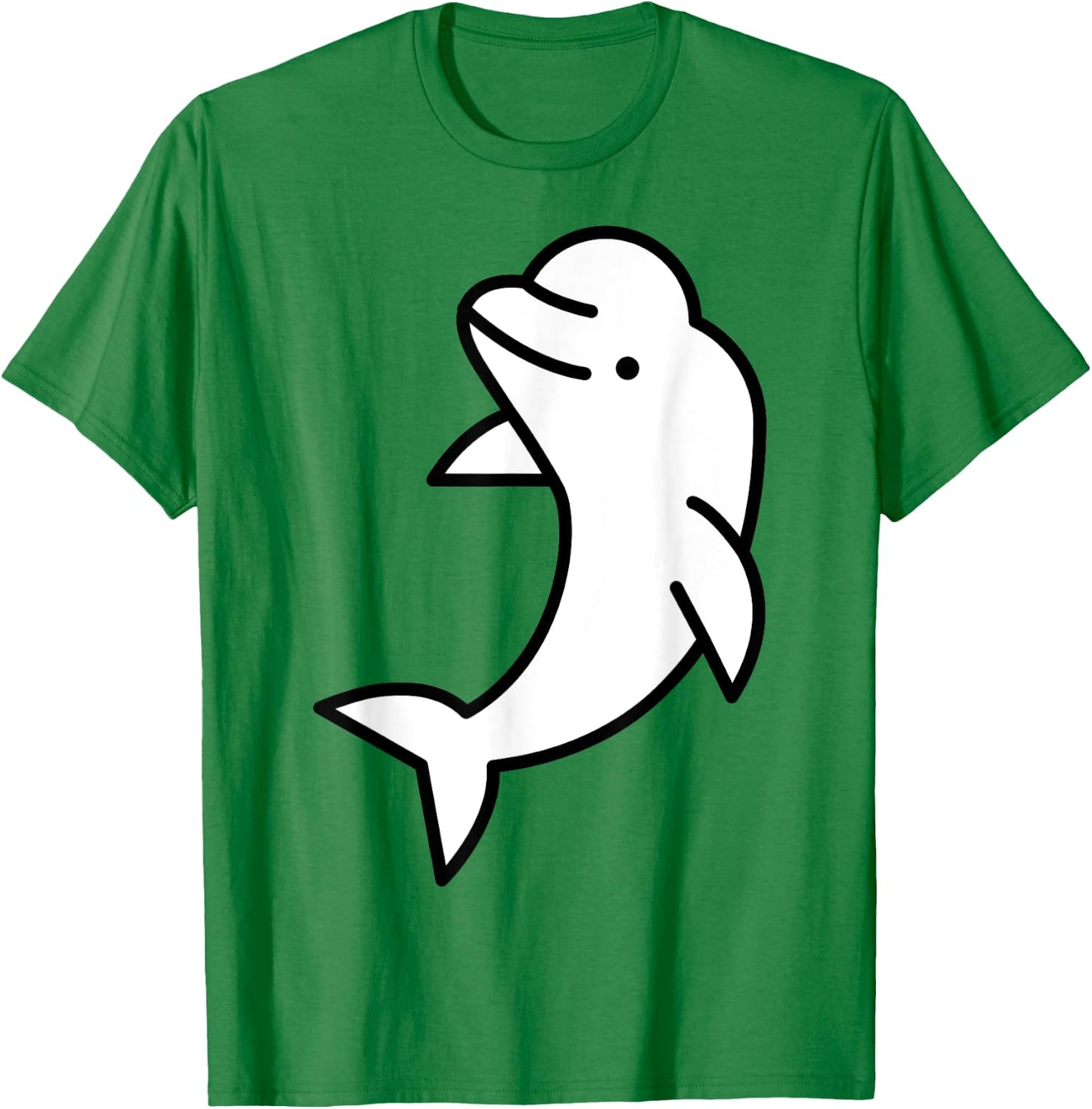 Beluga Whale T-Shirt - T-Shirt | Irish Green