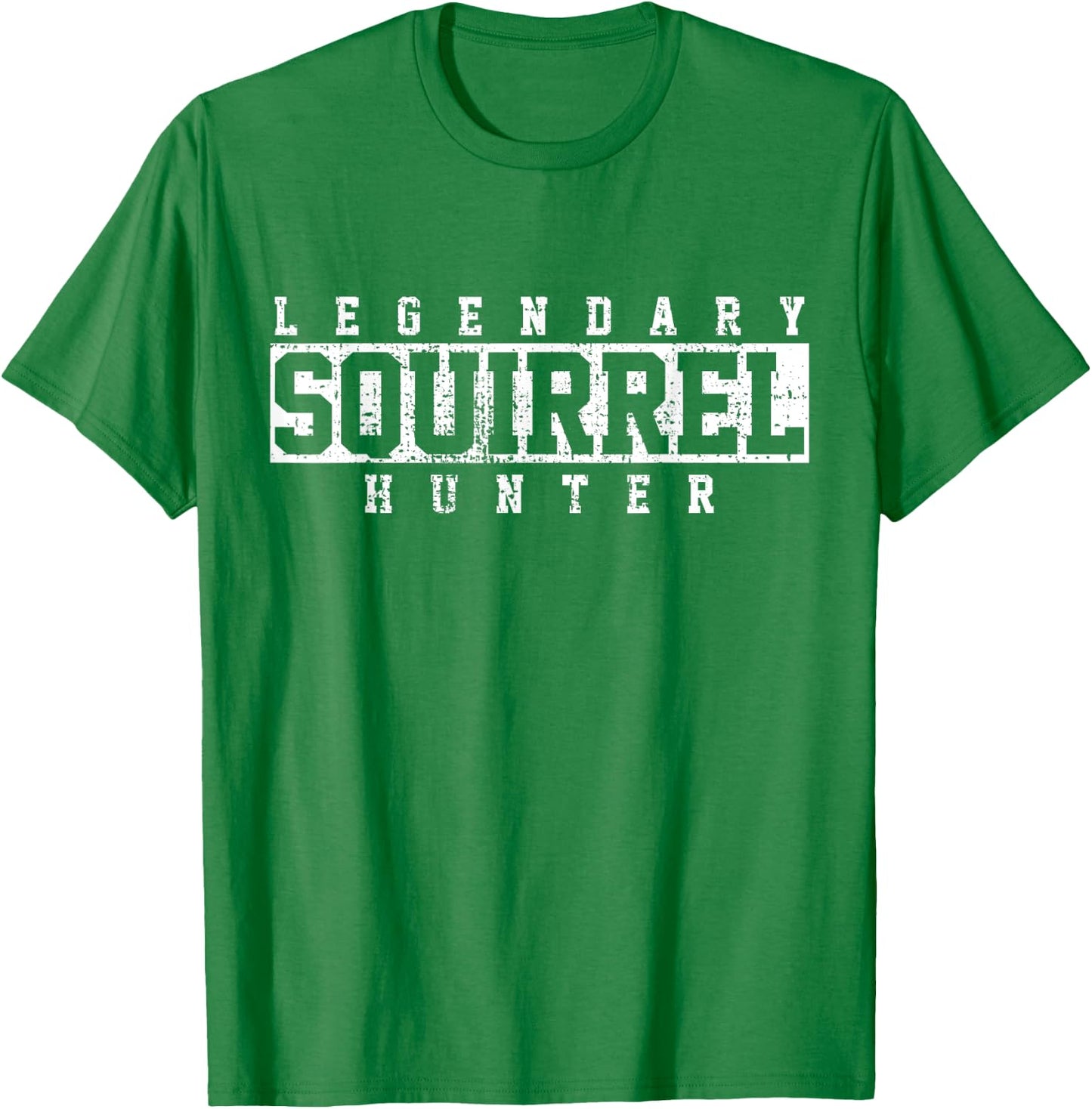 Legendary Squirrel Hunter Hunting Funny Gift T-Shirt - T-Shirt | Irish Green