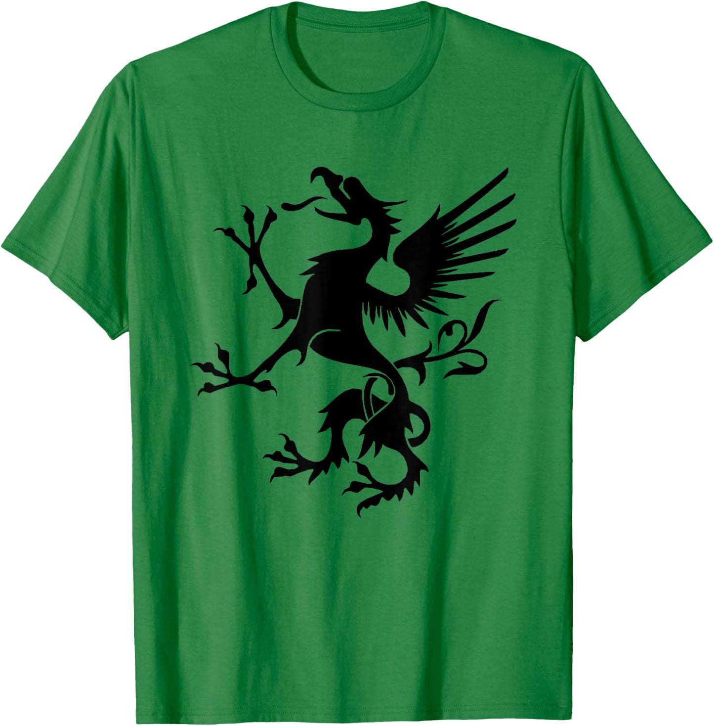 Snallygaster American Folklore Maryland Dragon T-Shirt - T-Shirt | Irish Green