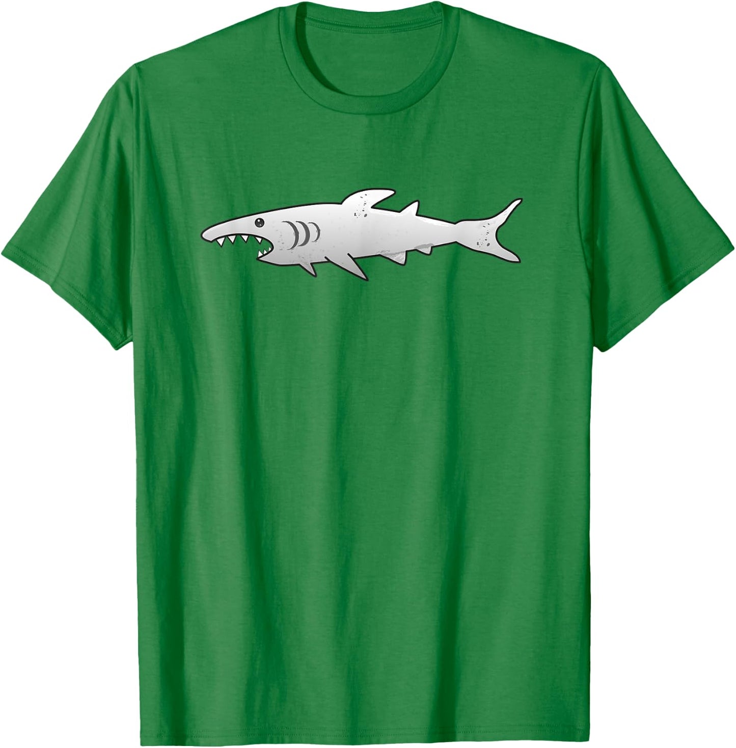 Funny Shark Cartoon Gift Diver Fishes Underwater T-Shirt - T-Shirt | Irish Green