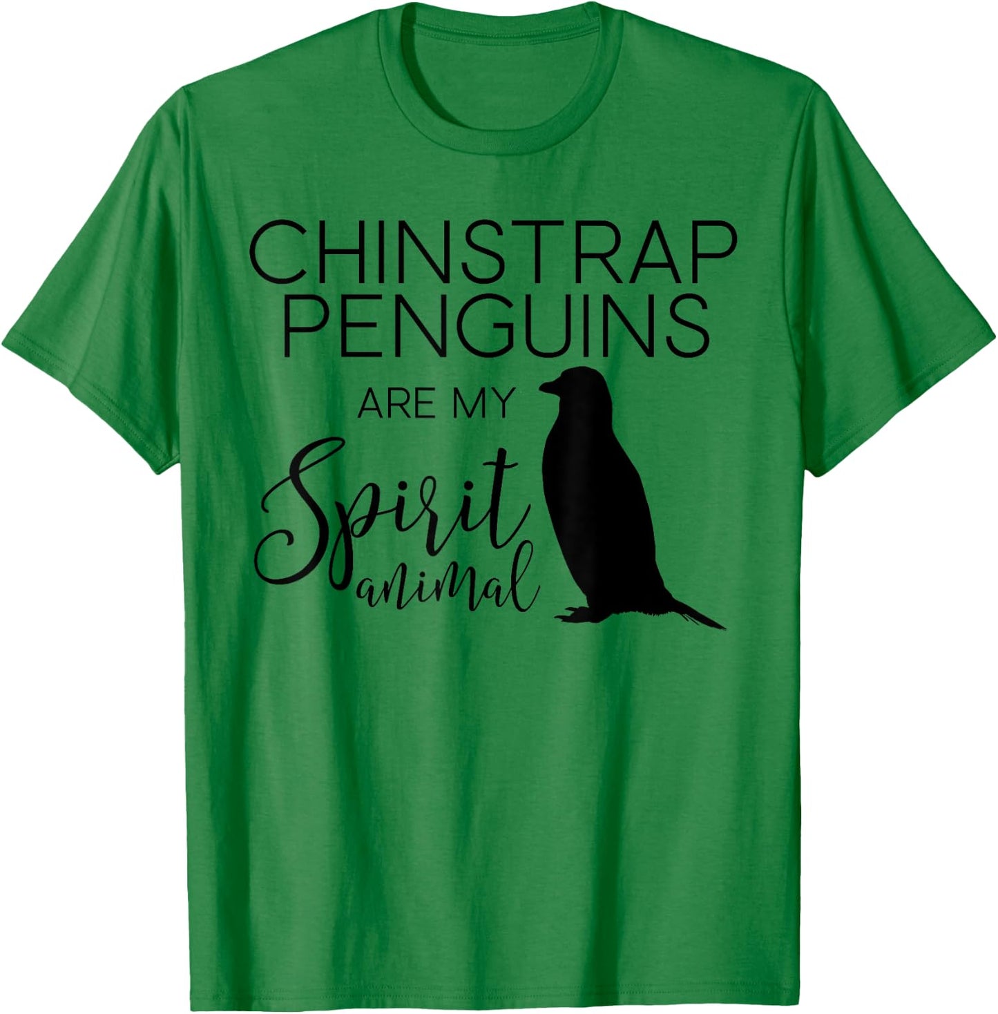 Chinstrap Penguin Spirit Animal J000378 T-Shirt - T-Shirt | Irish Green