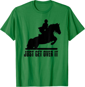 English Riding Hunter Jumper Horse Riding T-Shirt - T-Shirt | Irish Green