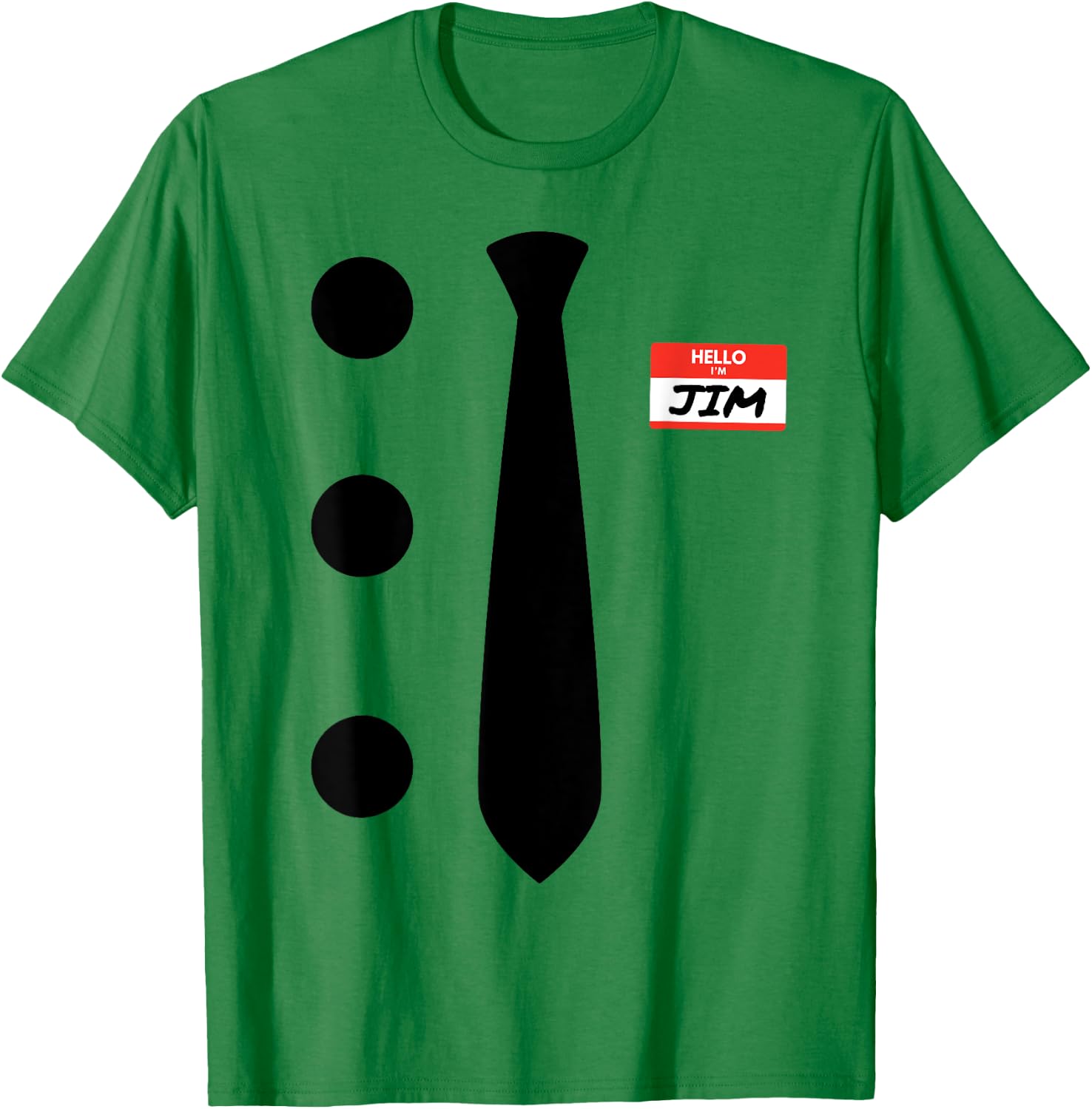 3 Hole Punch Jim Costume T-Shirt - T-Shirt | Irish Green
