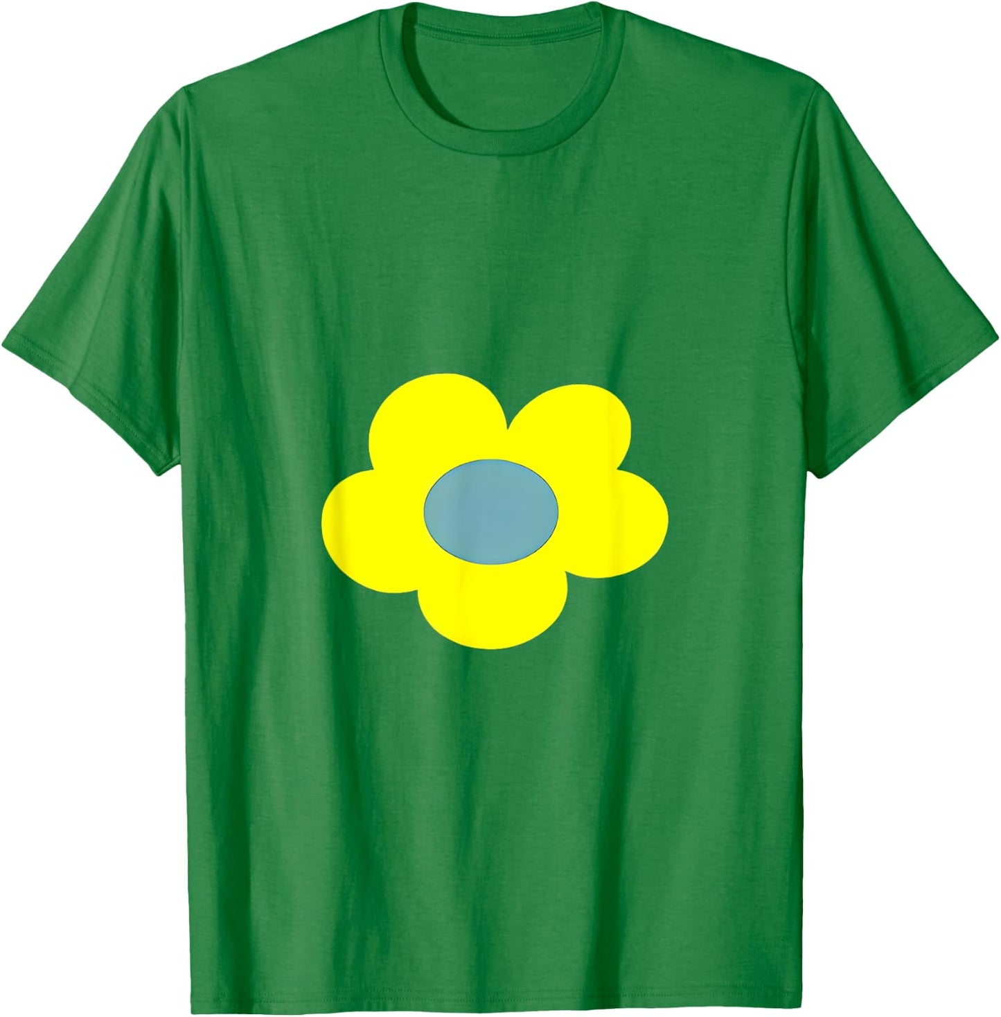Grim Reaper Mandy Yellow Flower Pink T-Shirt - T-Shirt | Irish Green