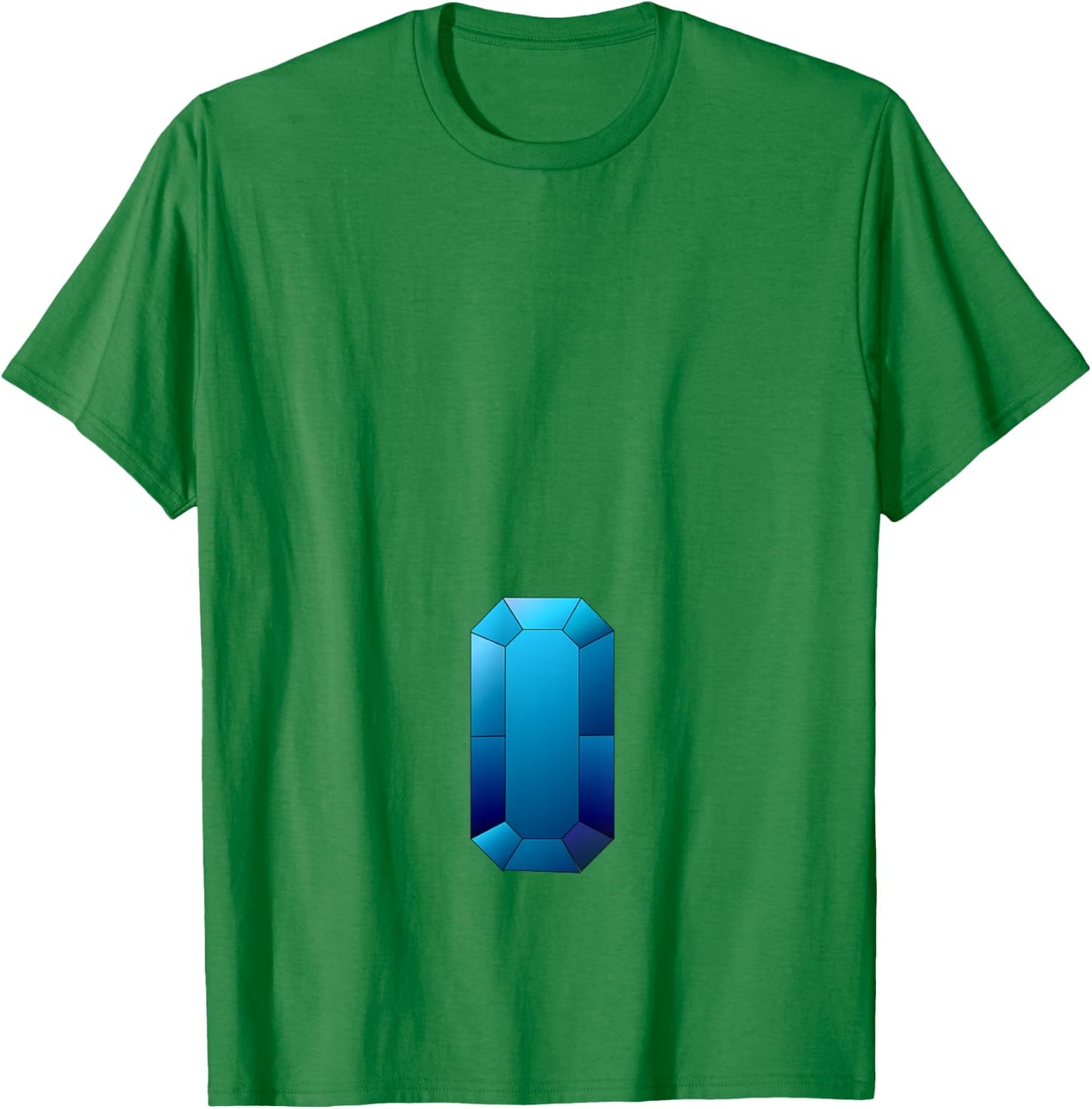 Troll Costume - Gem Belly Button T-Shirt - T-Shirt | Irish Green