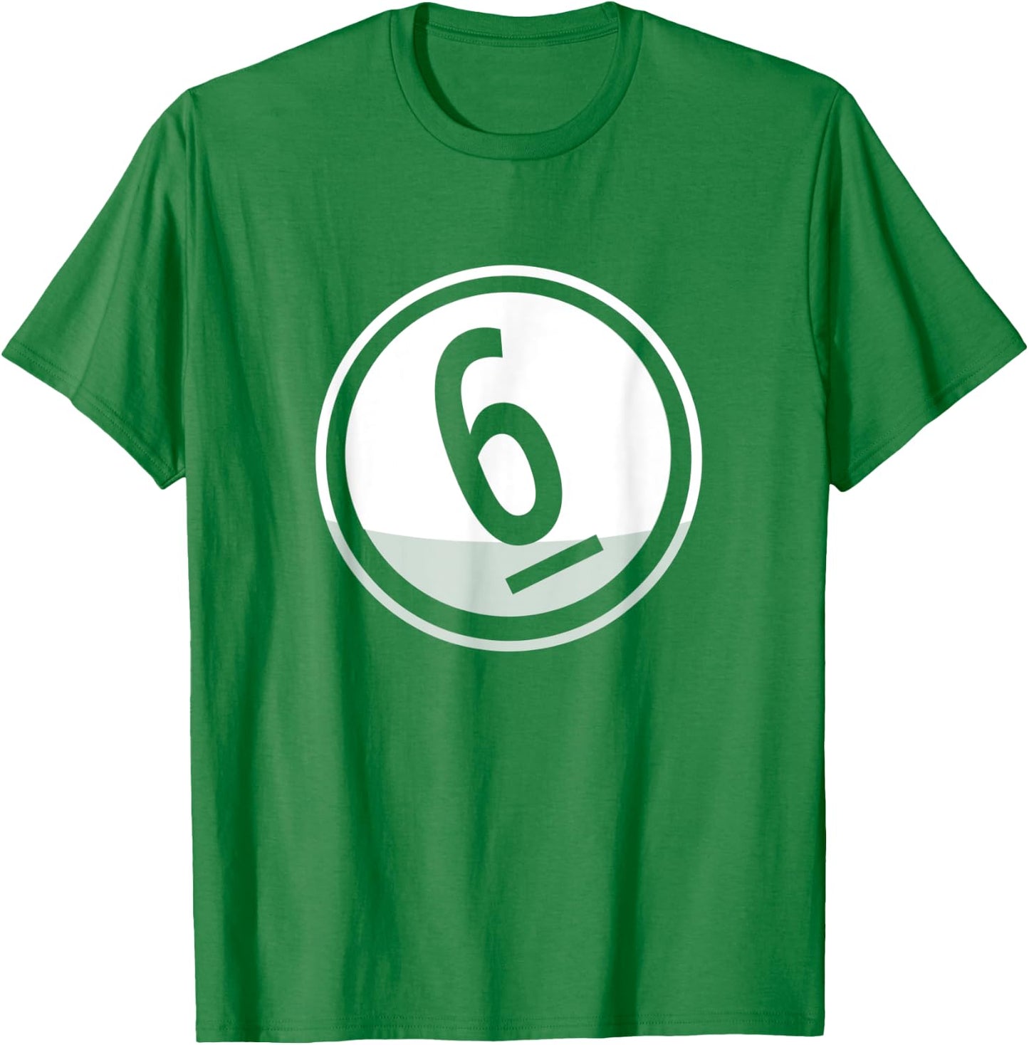 Matching Halloween Costume Set Billiard Balls 6 Ball Only T-Shirt - T-Shirt | Irish Green