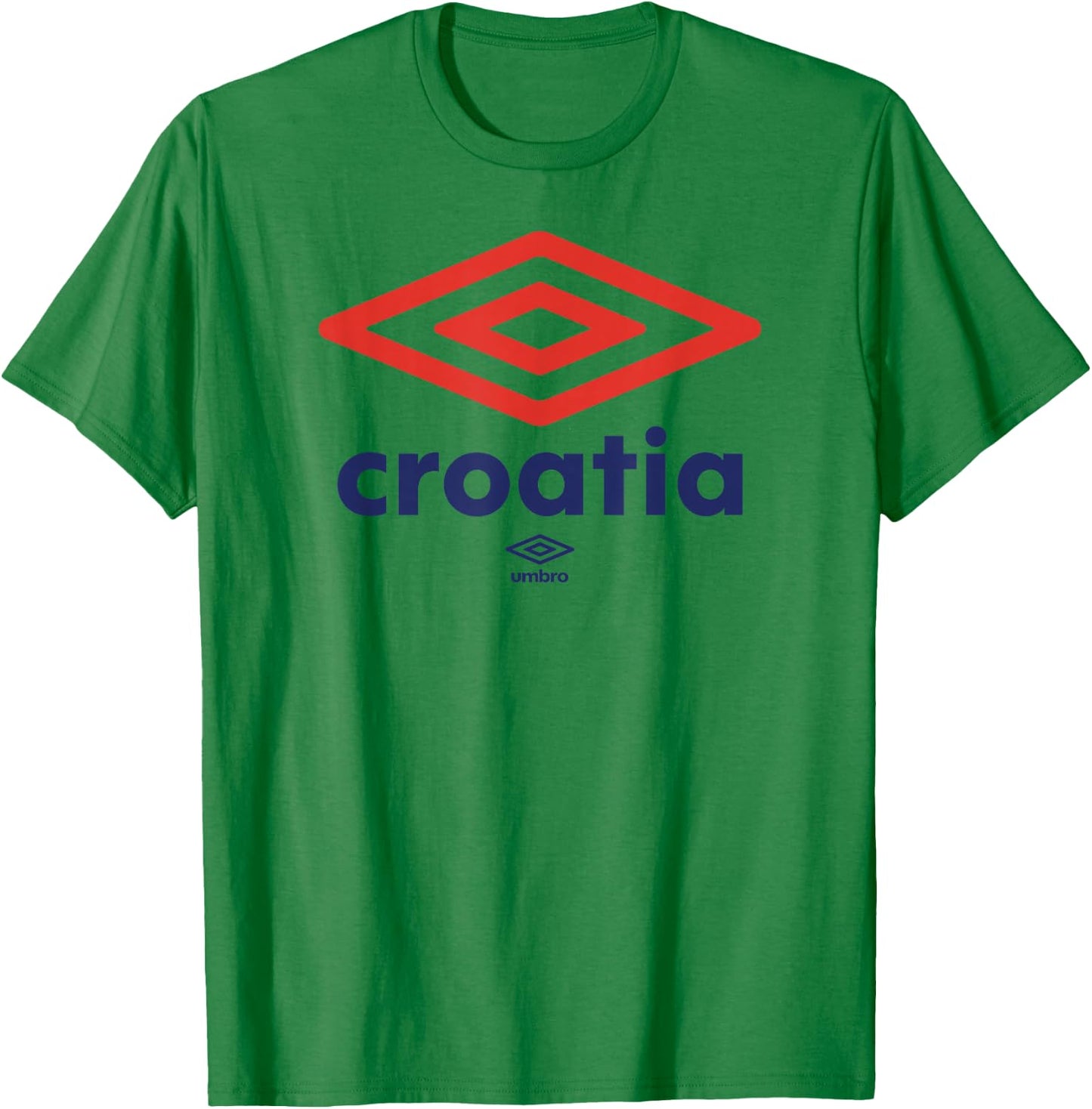 Umbro International Soccer Diamond Croatia Logo T-Shirt - T-Shirt | Irish Green