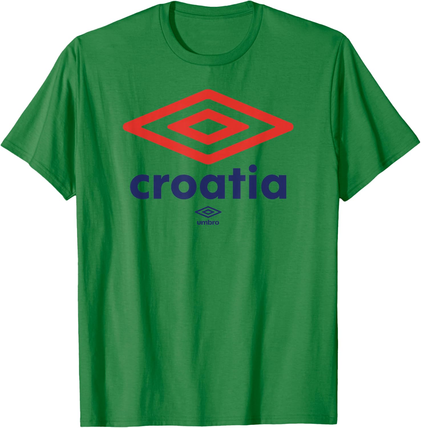 Umbro International Soccer Diamond Croatia Logo T-Shirt - T-Shirt | Irish Green
