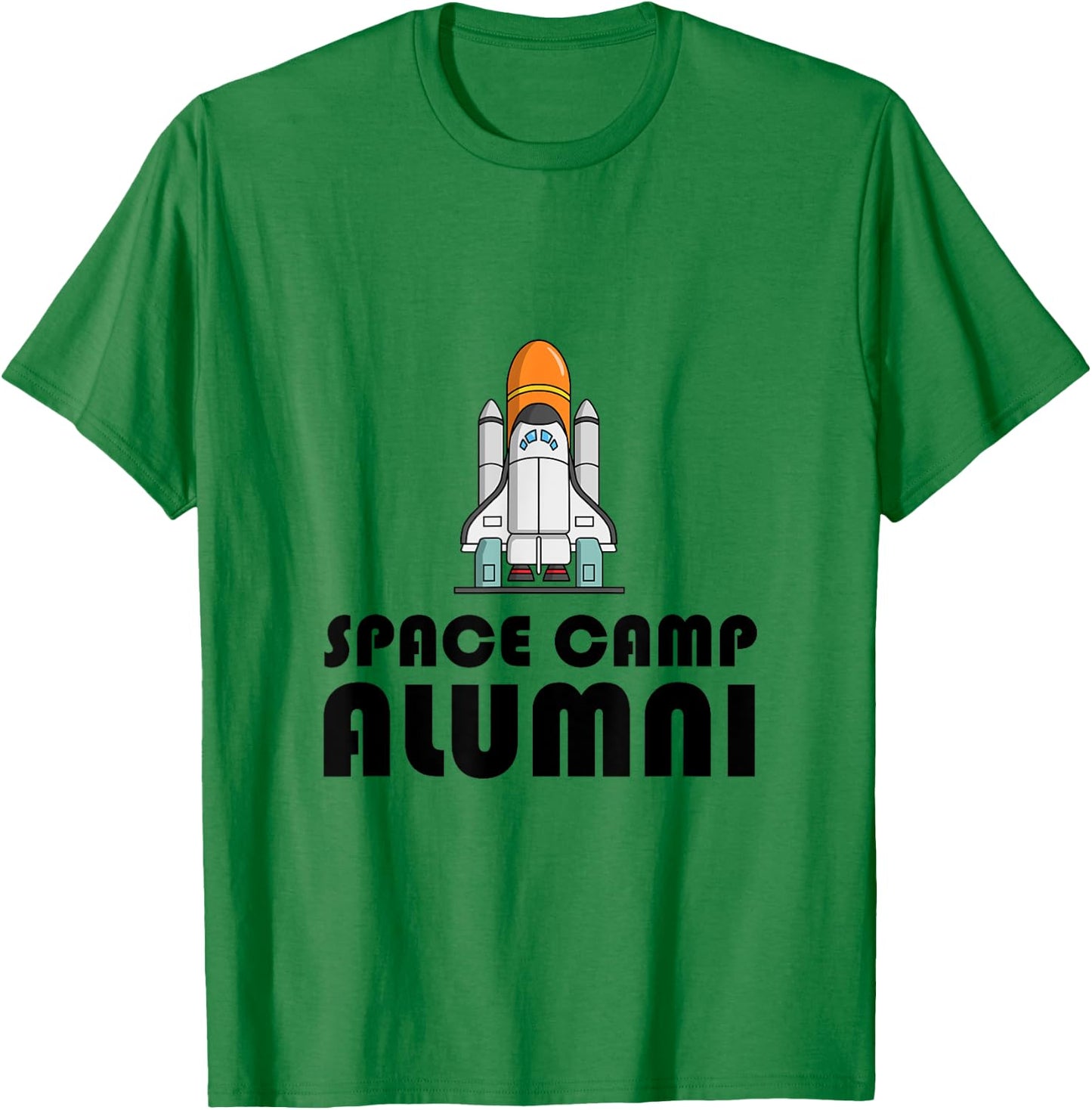 Space Camp Alumni Funny Nerd T-Shirt - T-Shirt | Irish Green