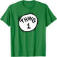 Dr. Seuss Thing 1 Emblem T-Shirt - T-Shirt | Irish Green