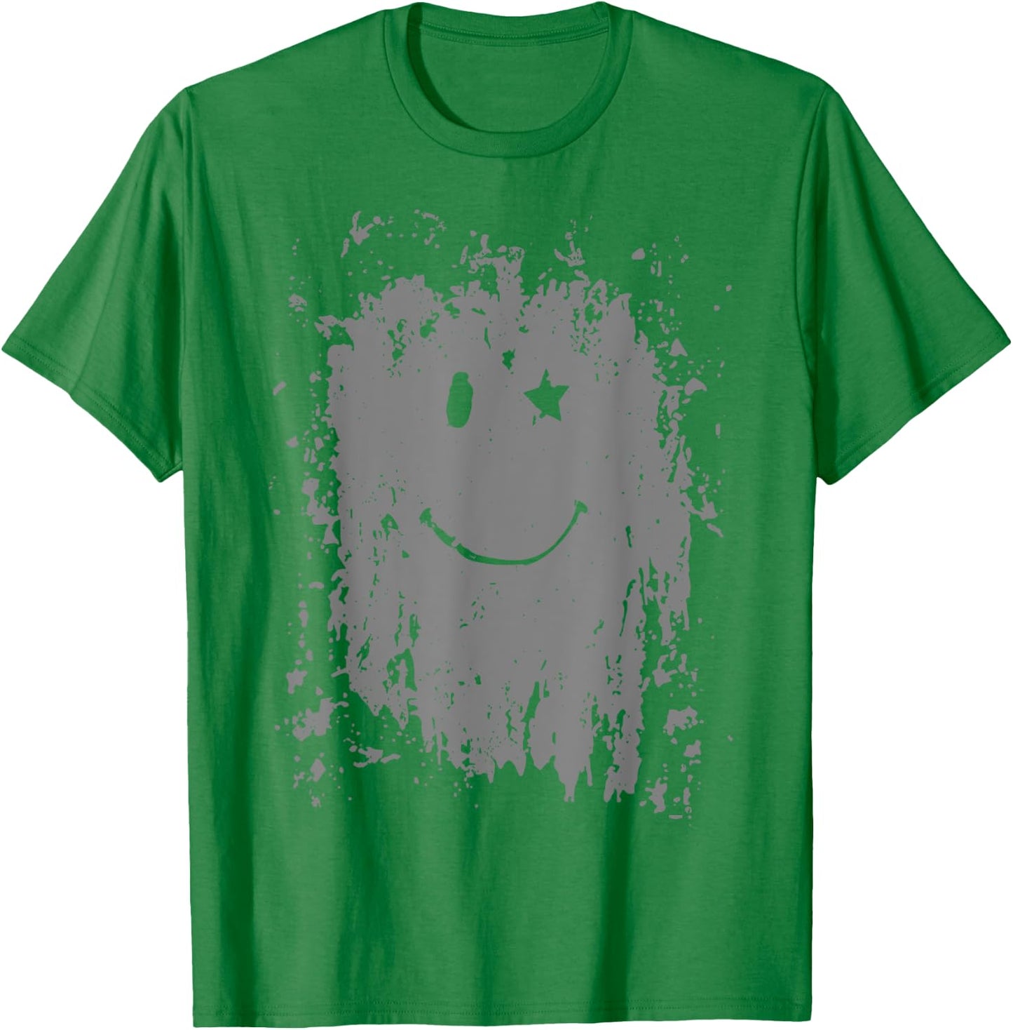 Funny Mud Splatter Face Cool Marathon and Mud Run T-Shirt - T-Shirt | Irish Green