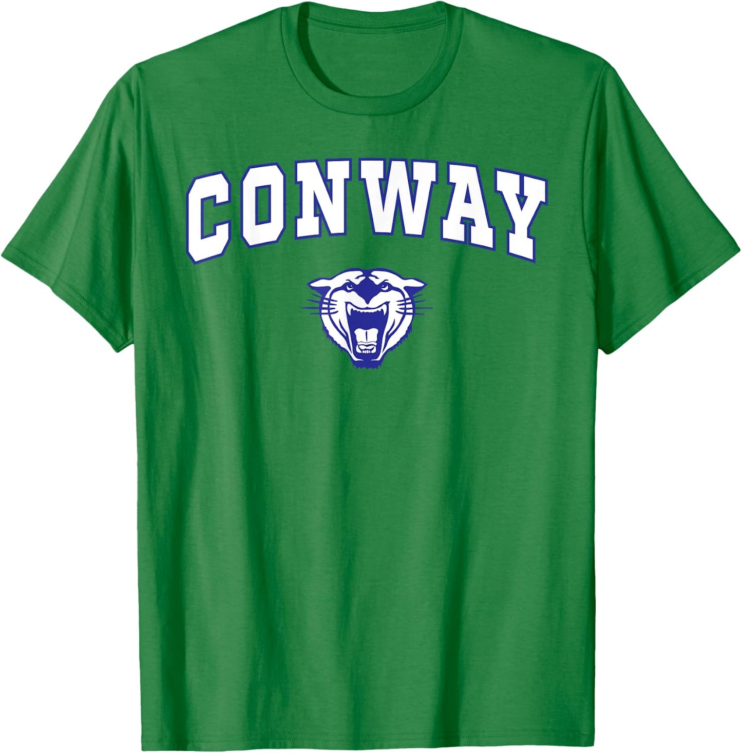 Conway High School Wampus Cats C2 T-Shirt - T-Shirt | Irish Green