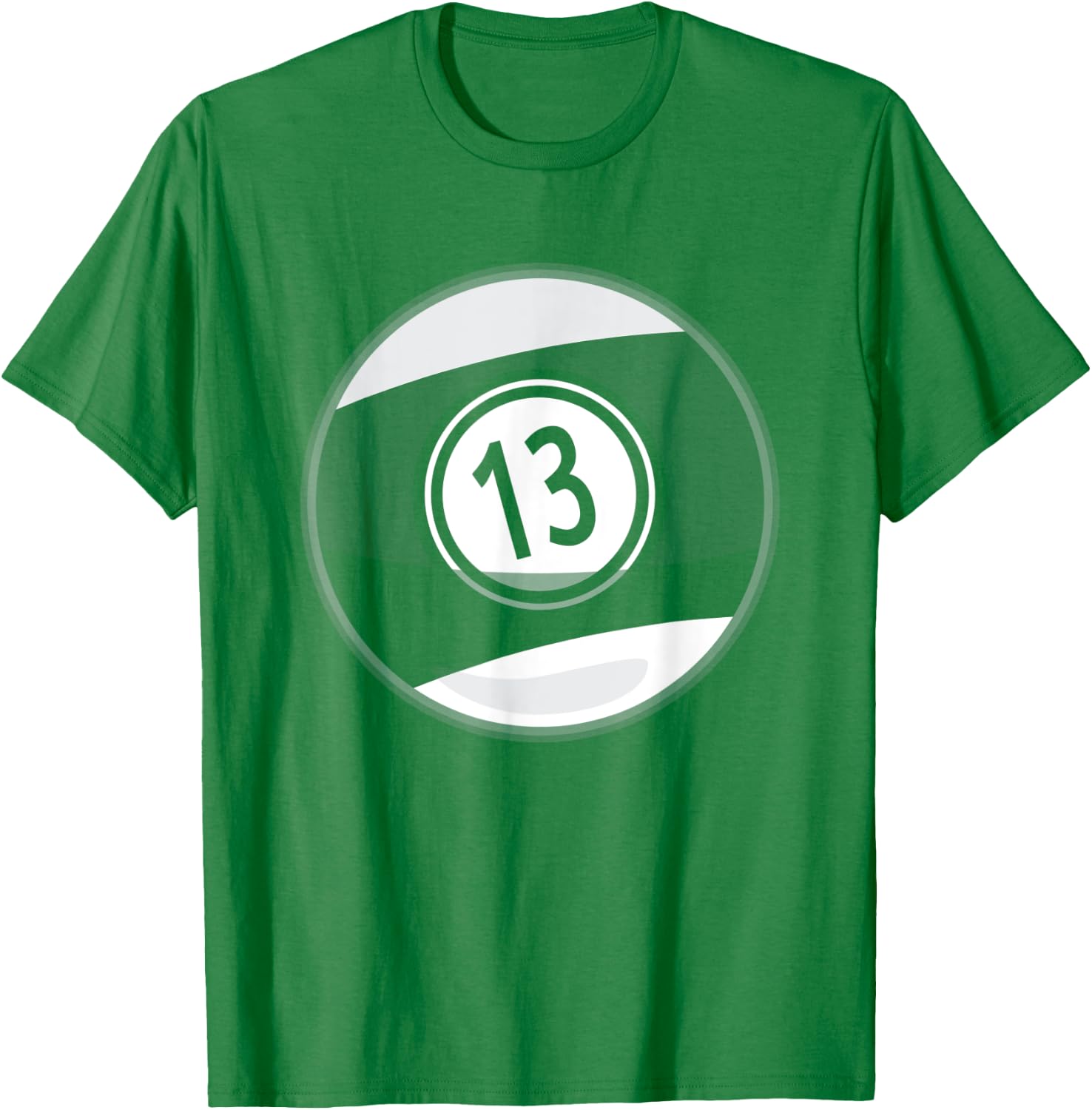 Matching Halloween Costume Set Billiard Balls 13 Ball T-Shirt - T-Shirt | Irish Green