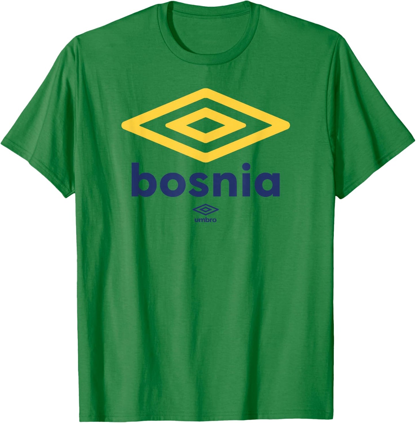 Umbro International Soccer Diamond Bosnia Logo T-Shirt - T-Shirt | Irish Green