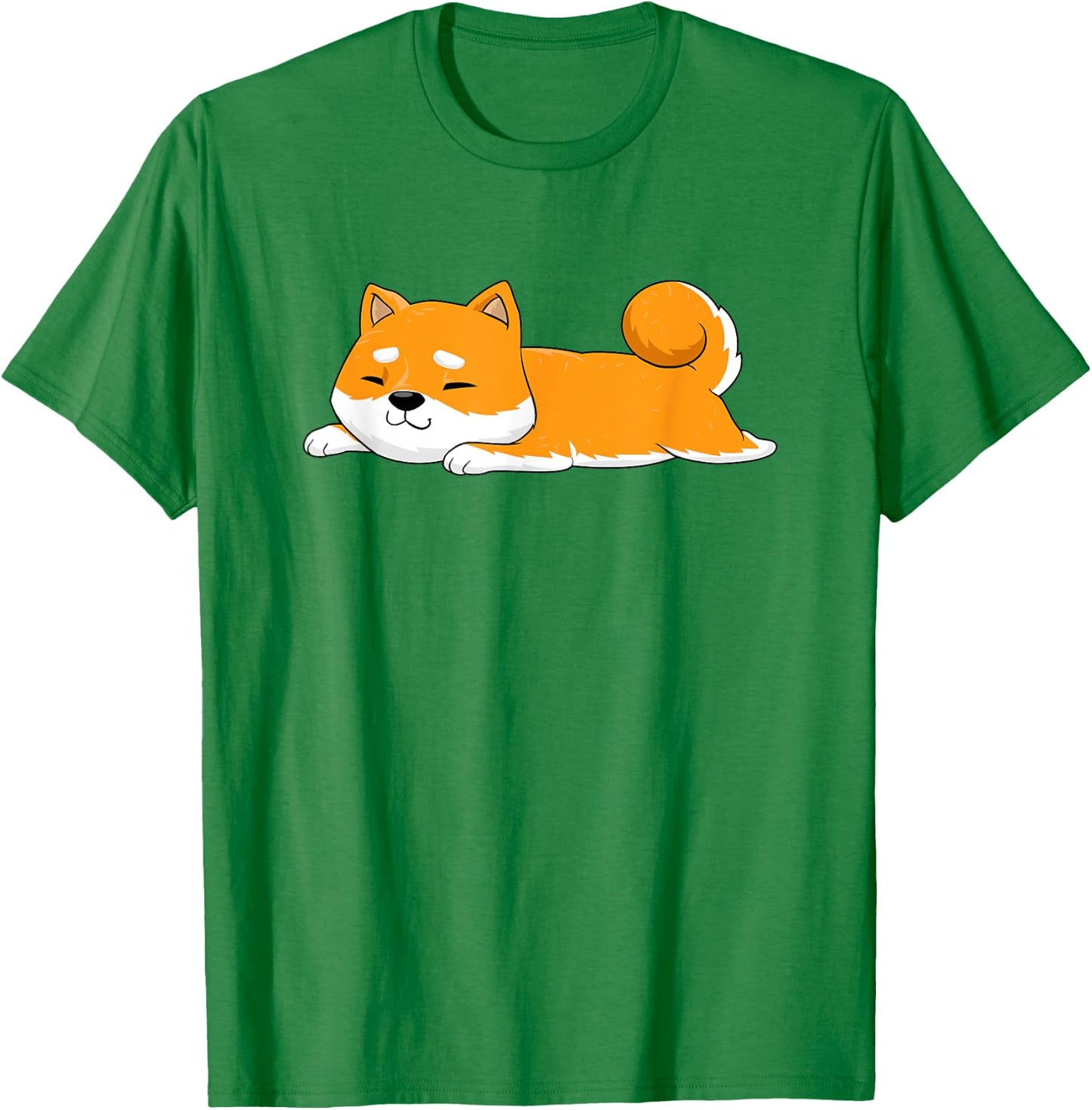 I'm not lazy Shiba Inu Shirt Loafer Dog laziness Girl Woman T-Shirt - T-Shirt | Irish Green