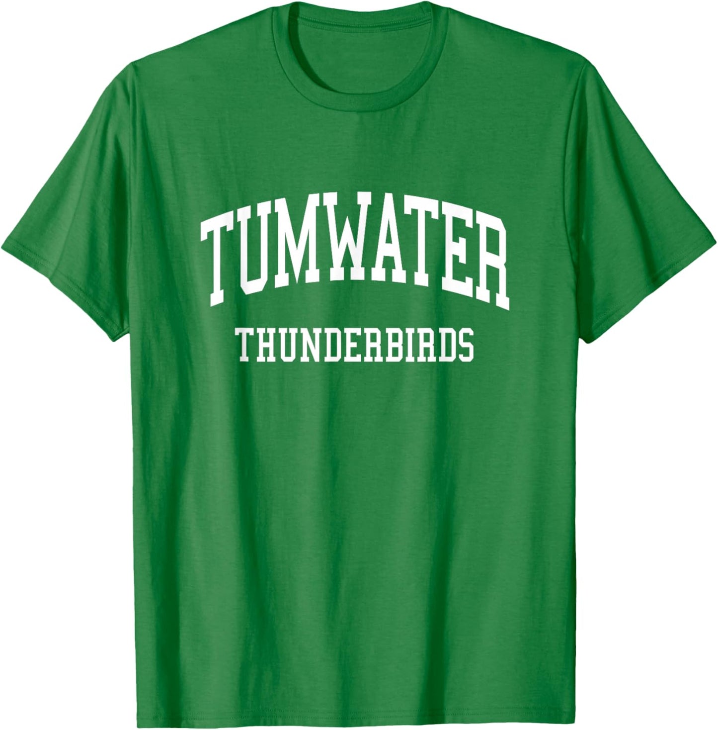 Tumwater High School HS Tumwater WA Retro Sports T-Shirt - T-Shirt | Irish Green