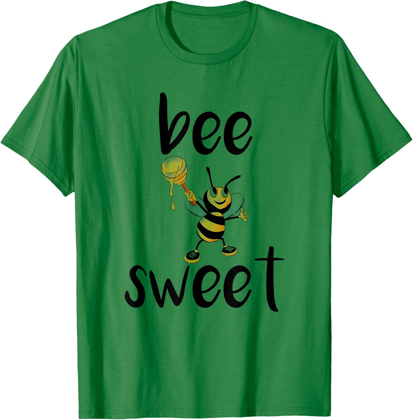 Be Sweet Motivation T Shirt Bee Sweet Funny Beekeepers Gift T-Shirt - T-Shirt | Irish Green
