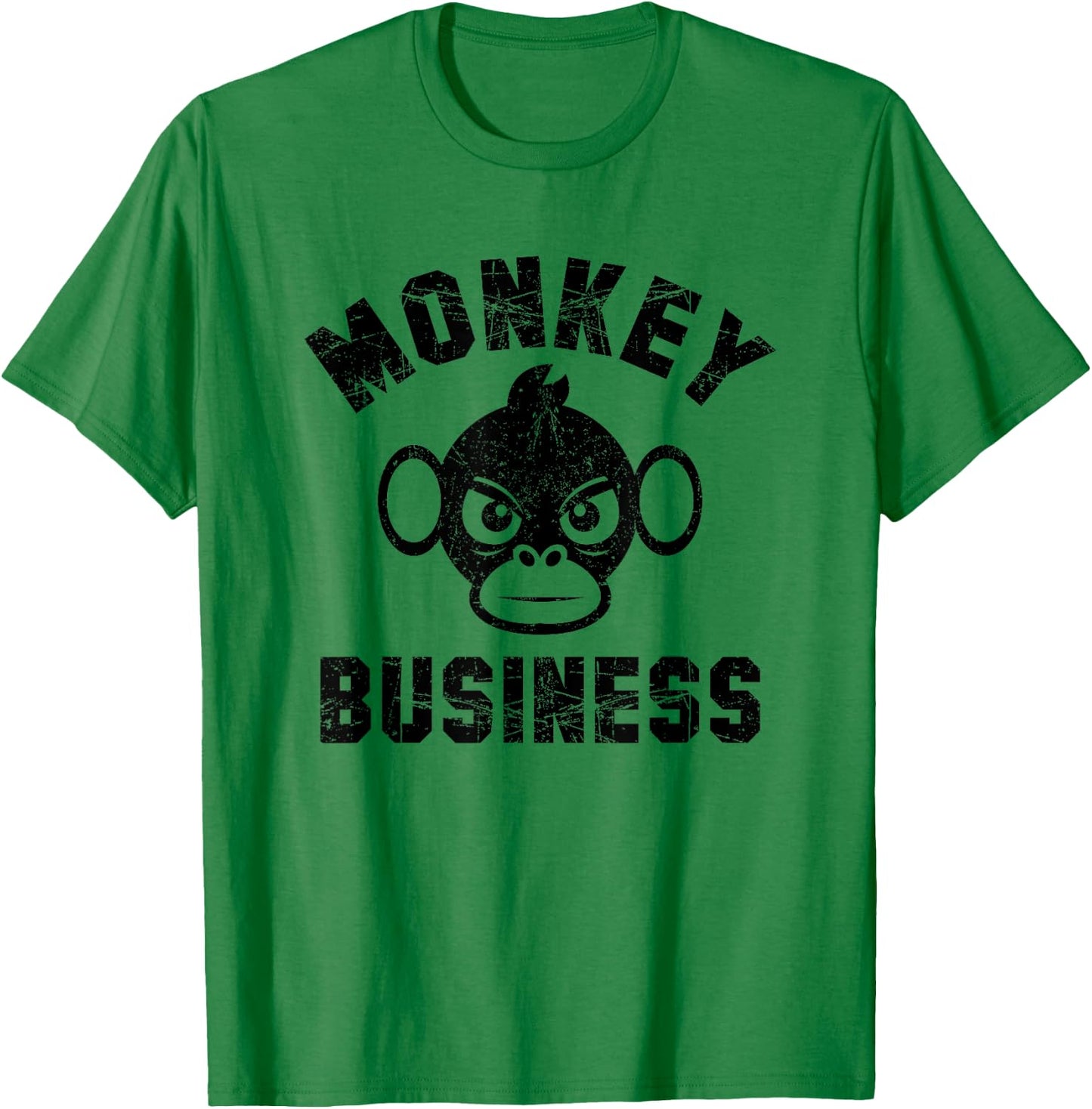 Coolest Monkey In The Jungle funny Business shirt T-Shirt - T-Shirt | Irish Green