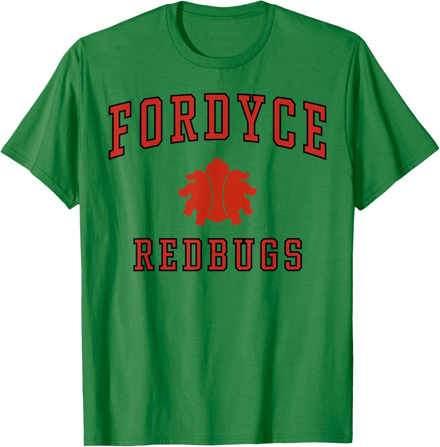 Fordyce High School Redbugs C1 T-Shirt - T-Shirt | Irish Green