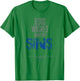 Jesus Washed Away My Sins Christian Gift Bible Verse T-Shirt - T-Shirt | Irish Green