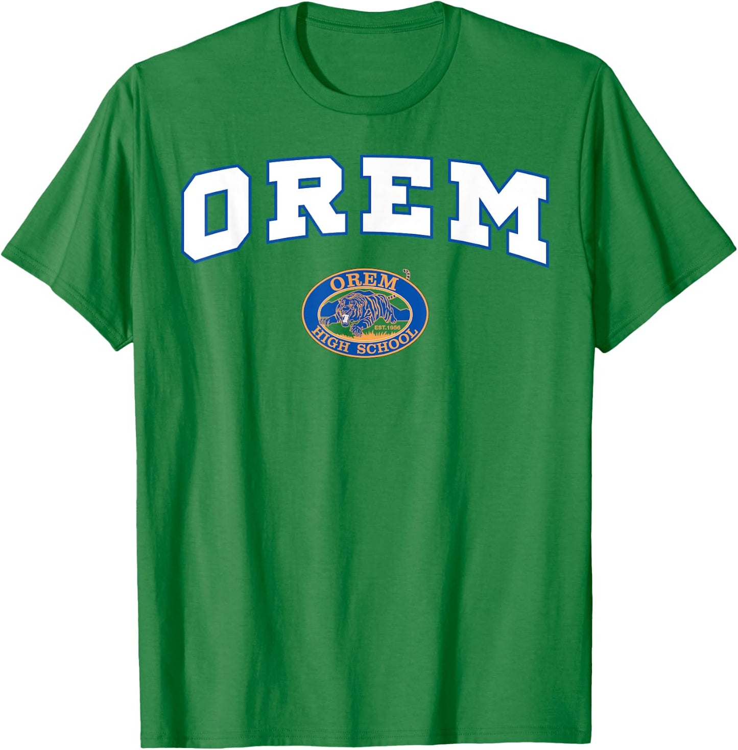 Orem High School Tigers C2 T-Shirt - T-Shirt | Irish Green
