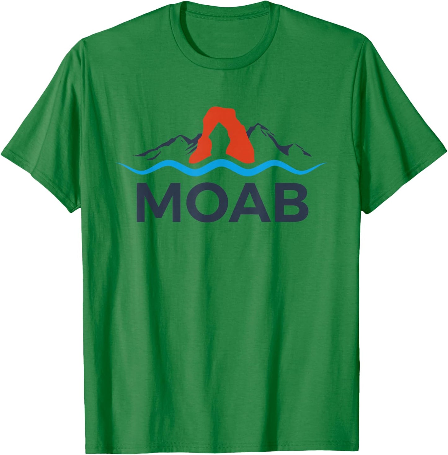 Moab Shirt Moab Utah Arches National Park T-Shirt - T-Shirt | Irish Green