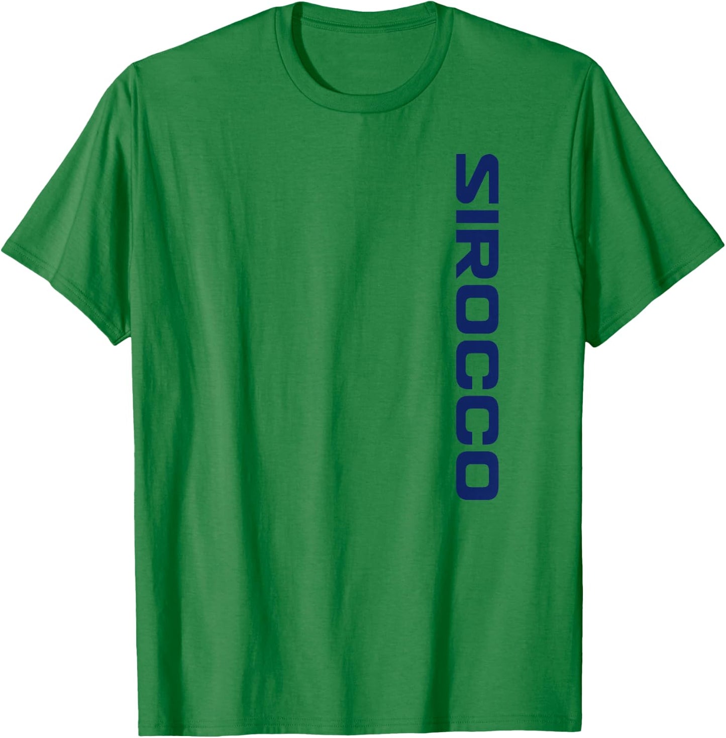 Sirocco below the deck shirt Updated with Boat on Back Side T-Shirt - T-Shirt | Irish Green