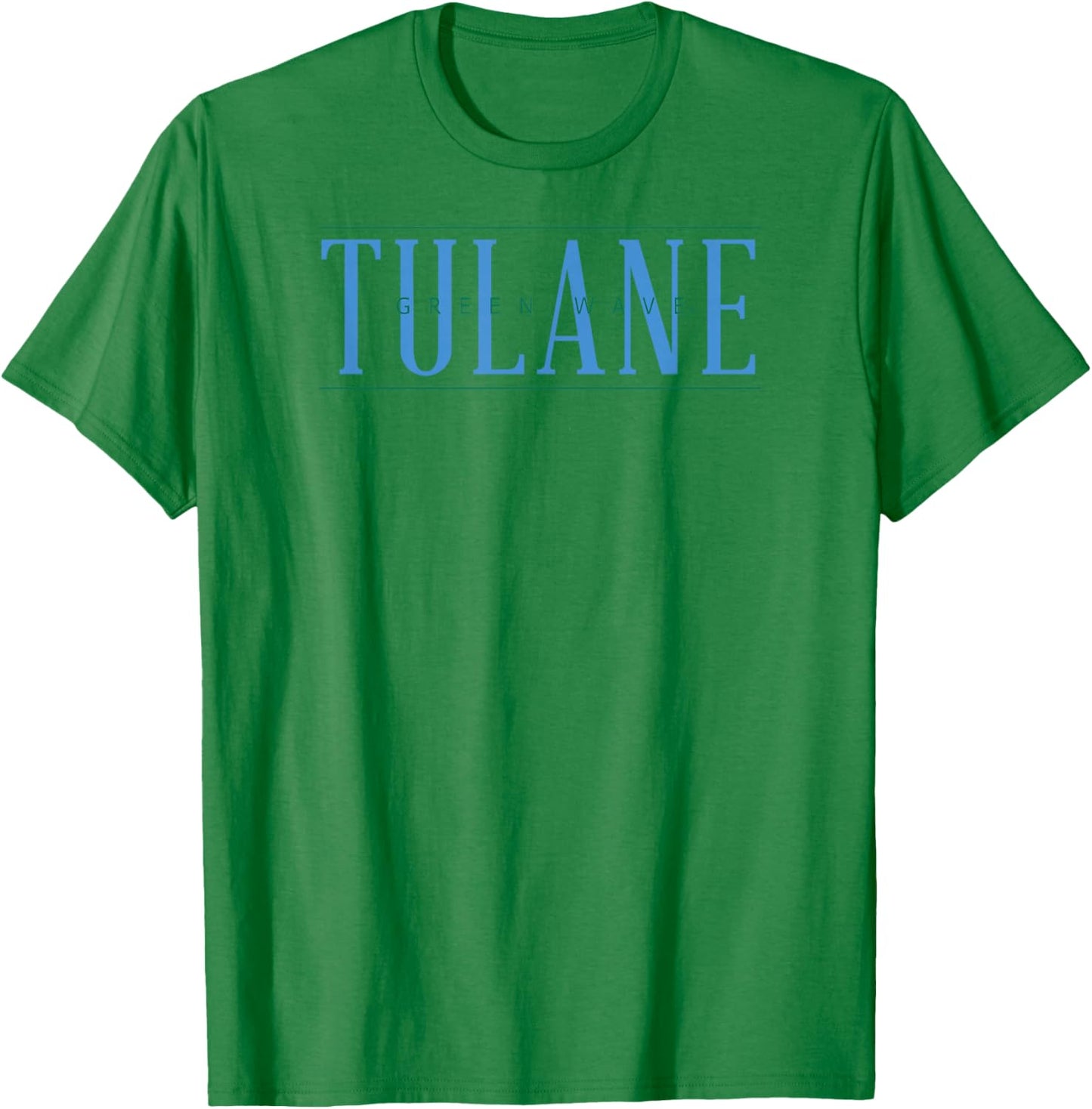 Tulane Green Wave Psychic Gray Officially Licensed T-Shirt - T-Shirt | Irish Green