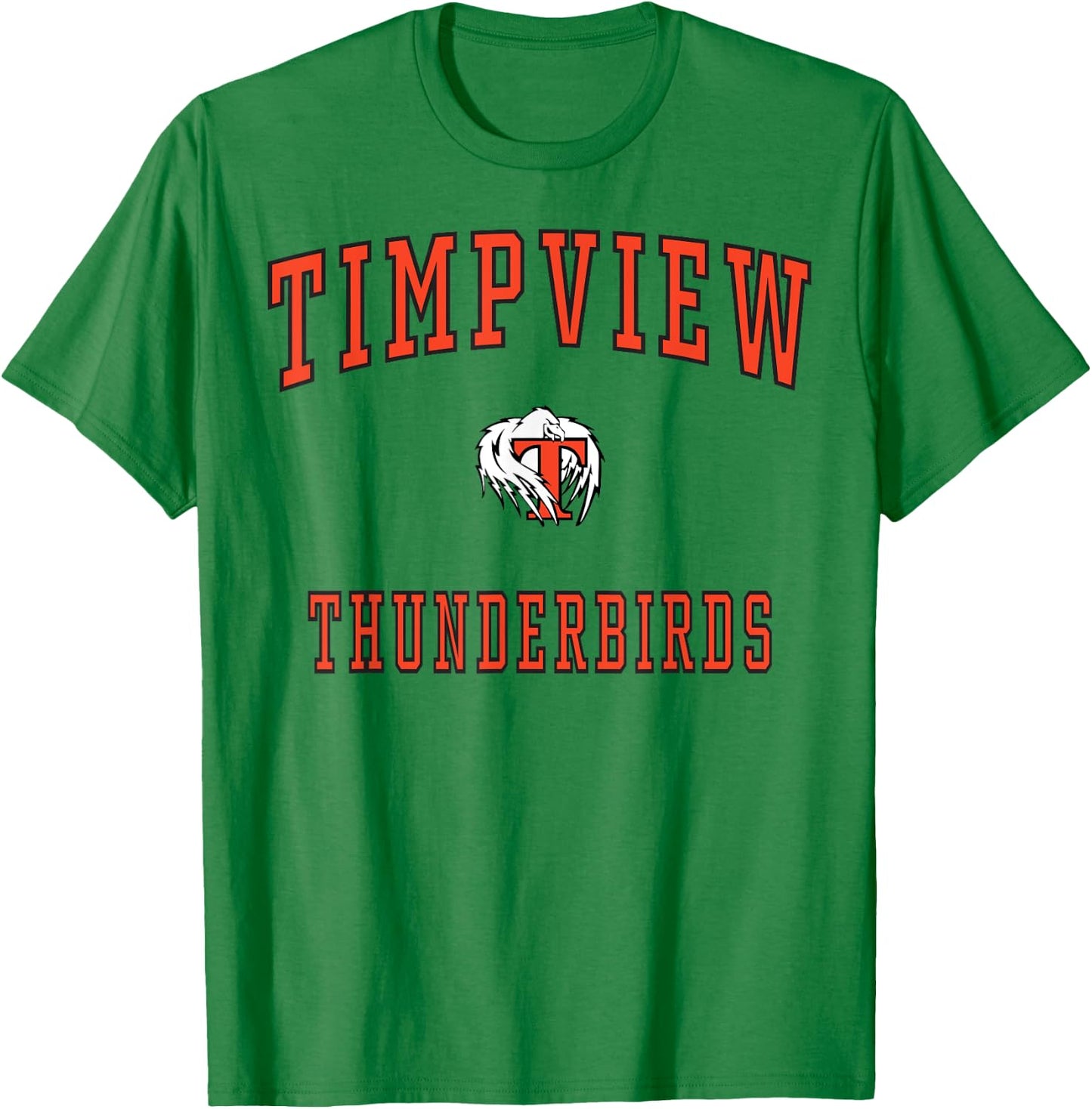 Timpview High School Thunderbirds C1 T-Shirt - T-Shirt | Irish Green