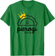 PIEROGI QUEEN | Royal Yellow Crown Polish Food Pierogi Fest T-Shirt - T-Shirt | Irish Green