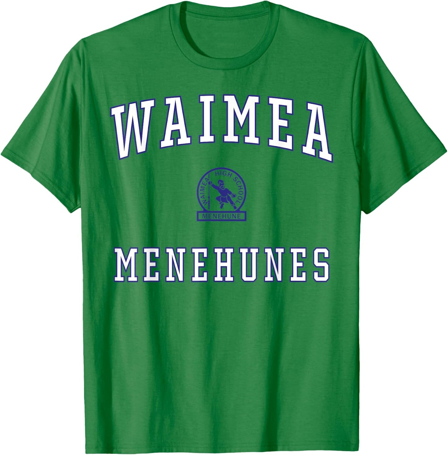 Waimea High School Menehunes T-Shirt - T-Shirt | Irish Green