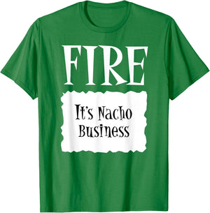 FIRE - Hot Packet Halloween Taco Costume T-Shirt - T-Shirt | Irish Green
