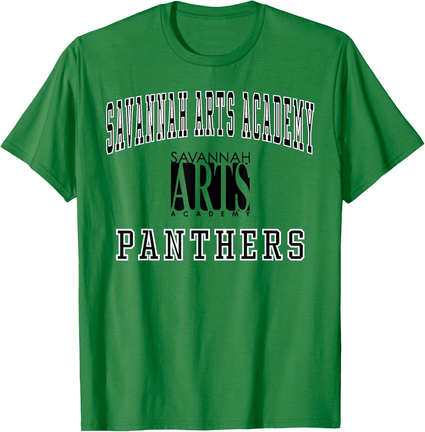 Savannah Arts Academy Panthers C1 T-Shirt - T-Shirt | Irish Green