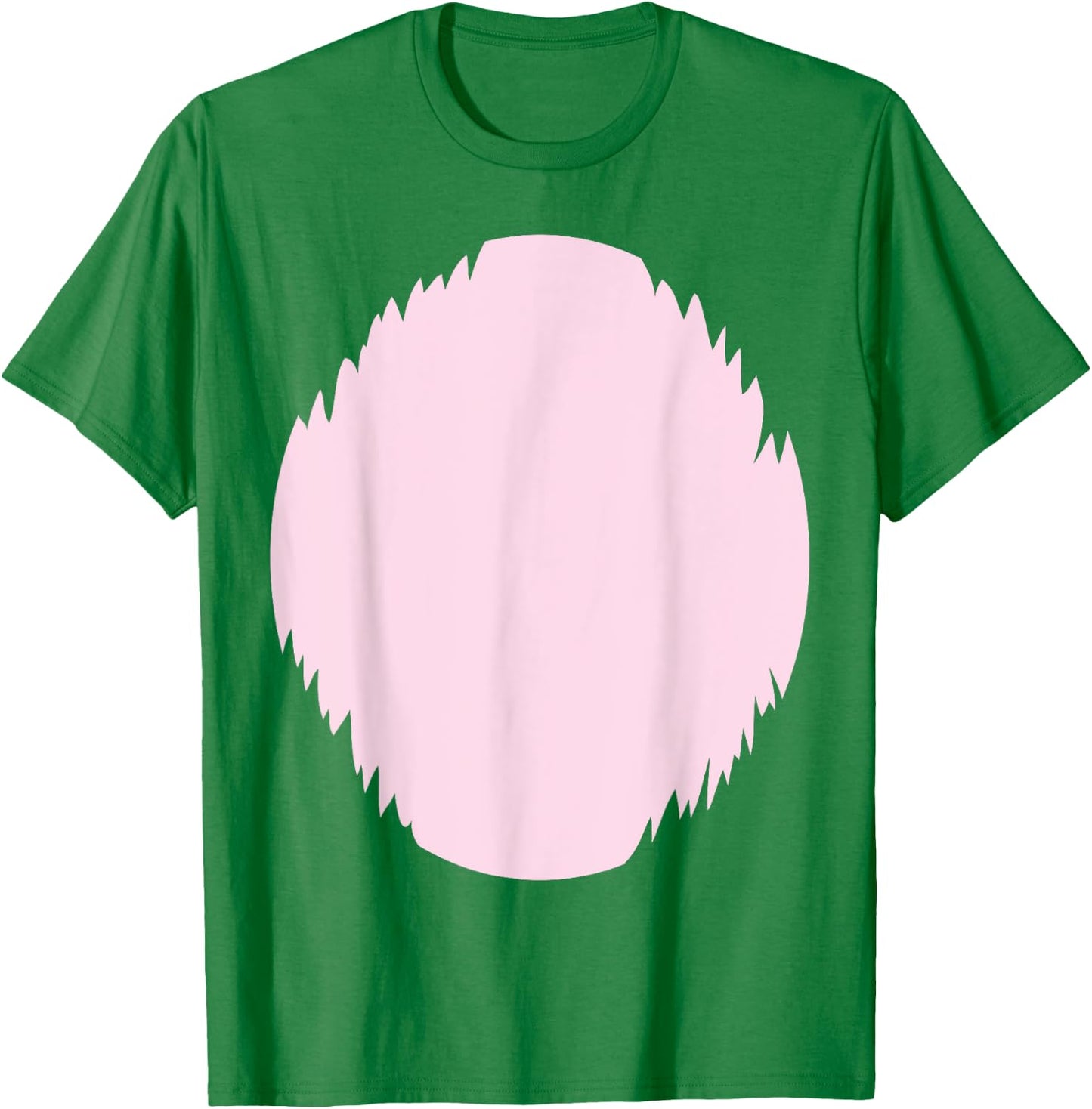 Cute Easter Bunny Costume Pink White Belly Dress Up Shirt T-Shirt - T-Shirt | Irish Green