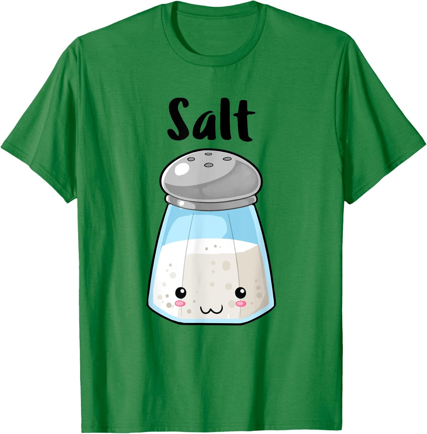 Kawaii Salt Pepper Halloween Costume Best Friend T-Shirt - T-Shirt | Irish Green