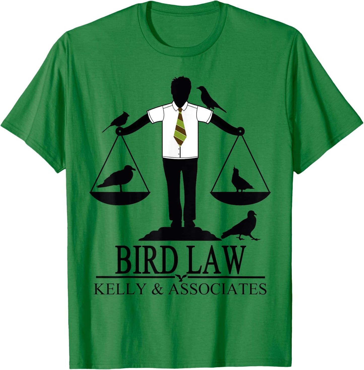 Bird Law Meme - Funny Parody for Bird & Law Enthusiasts T-Shirt - T-Shirt | Irish Green