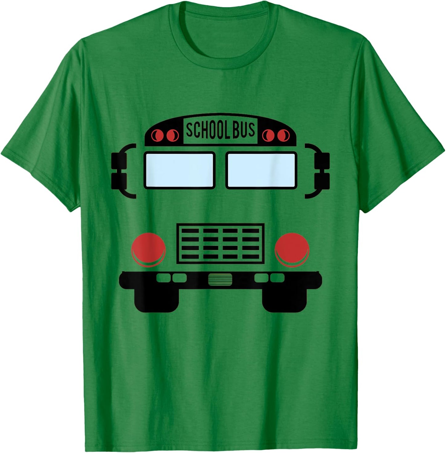 School Bus Costume Halloween Funny Yellow School Bus Driver T-Shirt - T-Shirt | Irish Green